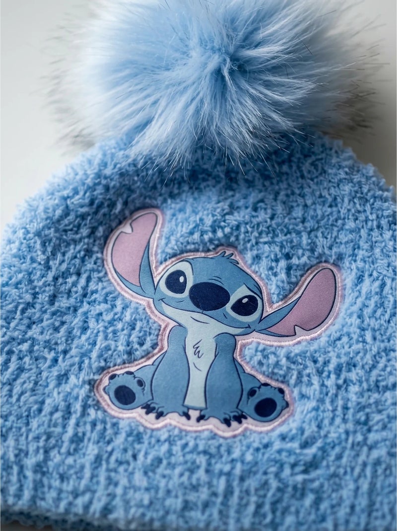 Berretto bambino tricot stitch disney Blu - Kiabi