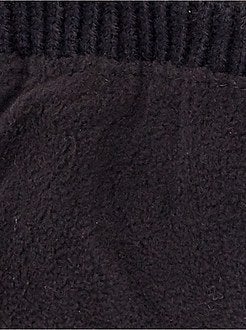 Berretto bicolore con pompon - Kiabi