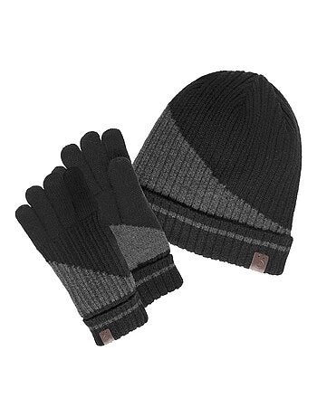 Berretto bicolore uomo Isotoner