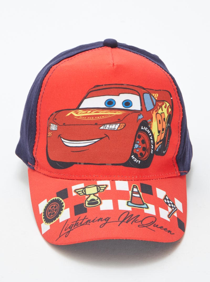 Berretto 'Cars' 'Pixar' regolabile mediante strappi blu - Kiabi