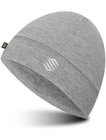 Berretto da corsa fitness uomo e donna helios melange gray