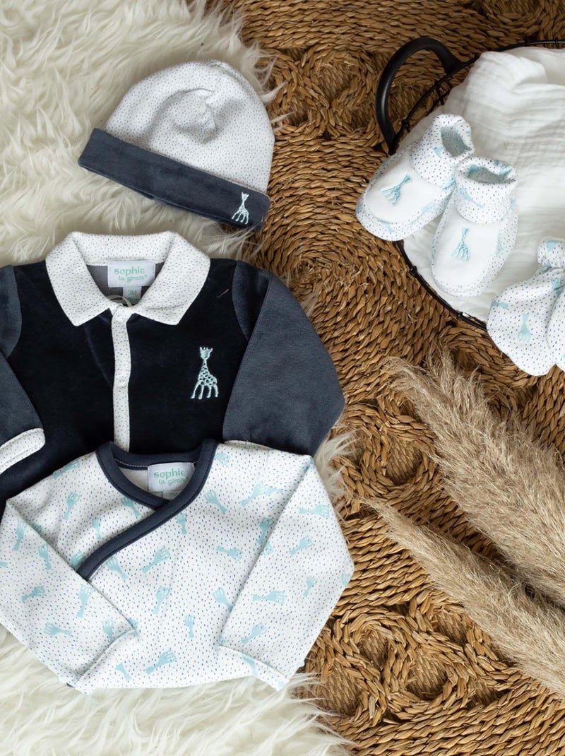 Berretto da neonato Sophie La Girafe® Blu - Kiabi