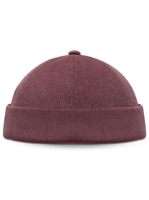 Berretto docker in velluto a coste uomo e donna cord docker burgundy - Kiabi Berretto docker in velluto a coste uomo e donna cord docker burgundy - Kiabi