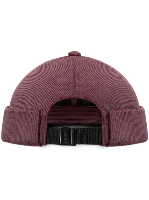 Berretto docker in velluto a coste uomo e donna cord docker burgundy - Kiabi Berretto docker in velluto a coste uomo e donna cord docker burgundy - Kiabi