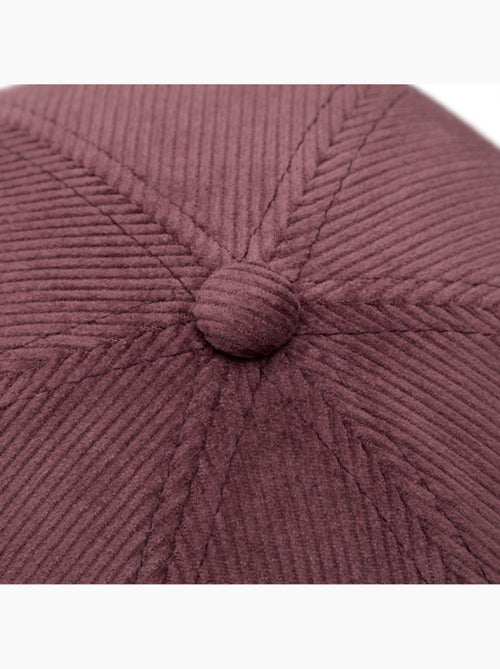 Berretto docker in velluto a coste uomo e donna cord docker burgundy - Kiabi Berretto docker in velluto a coste uomo e donna cord docker burgundy - Kiabi