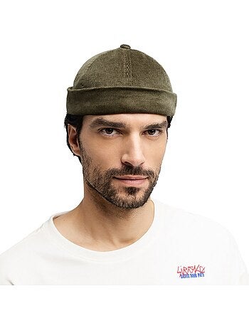 Berretto docker in velluto a coste uomo e donna cord docker