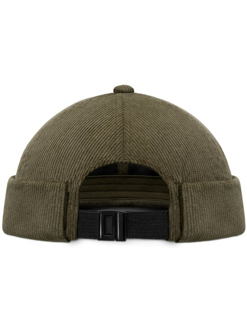 Berretto docker in velluto a coste uomo e donna cord docker Verde - Kiabi