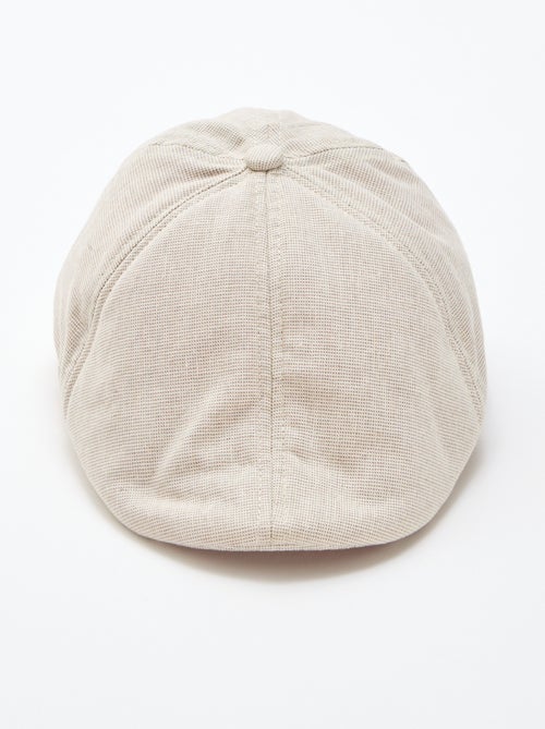 Berretto Gavroche in cotone e lino - Kiabi