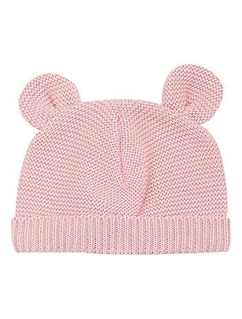 Berretto in maglia con piccole orecchie