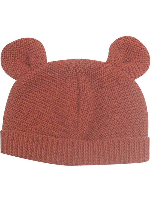 Berretto in maglia con piccole orecchie - Kiabi