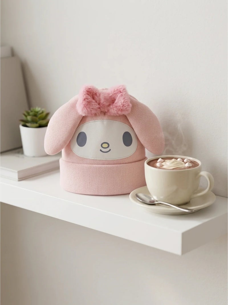 Berretto in maglia hello kitty rosa Rosa - Kiabi
