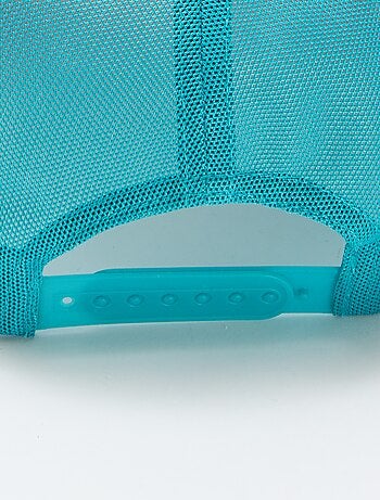 Berretto in mesh e tessuto "Summer is coming