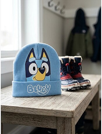 Berretto in tricot caldo bambino bluey