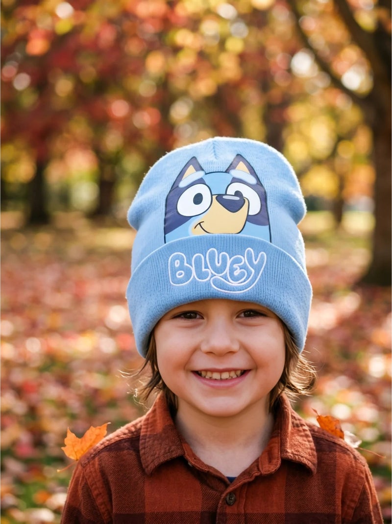 Berretto in tricot caldo bambino bluey Blu - Kiabi