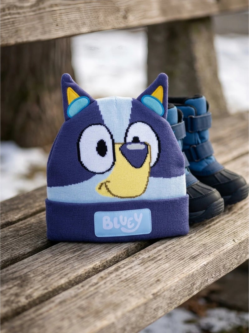 Berretto in tricot con orecchie bluey bbc studios Blu - Kiabi