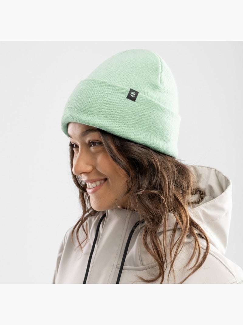 Berretto invernale sport invernali uomo e donna snowflake dead moss Verde - Kiabi