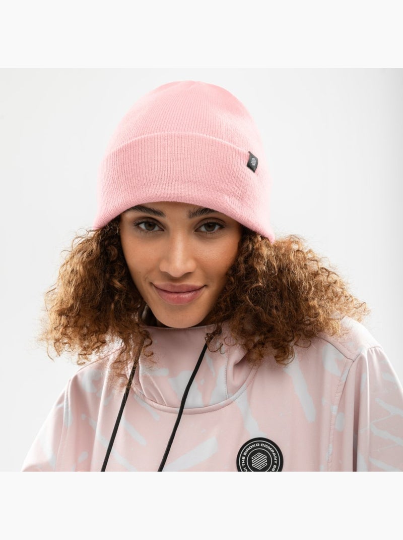 Berretto invernale sport invernali uomo e donna snowflake Rosa - Kiabi