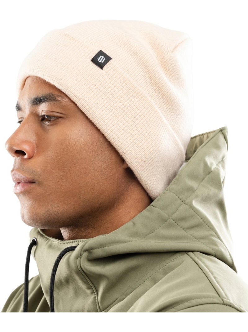 Berretto invernale sport invernali uomo e donna snowflake sand Beige - Kiabi