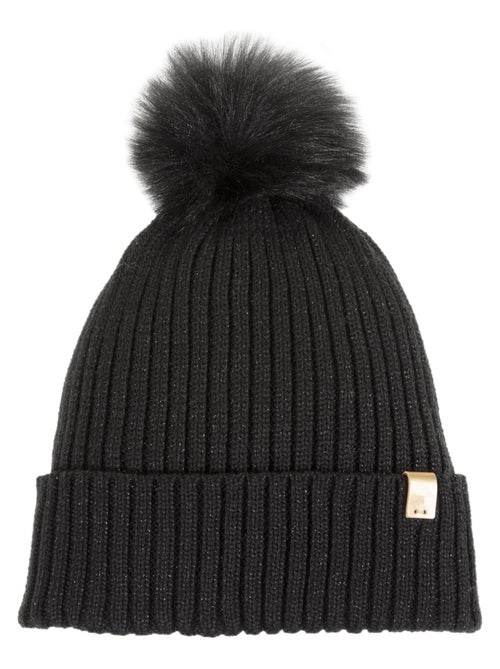 Berretto Maglia riciclata, calda fodera in pile riciclato, finta pelliccia donna Isotoner - Kiabi