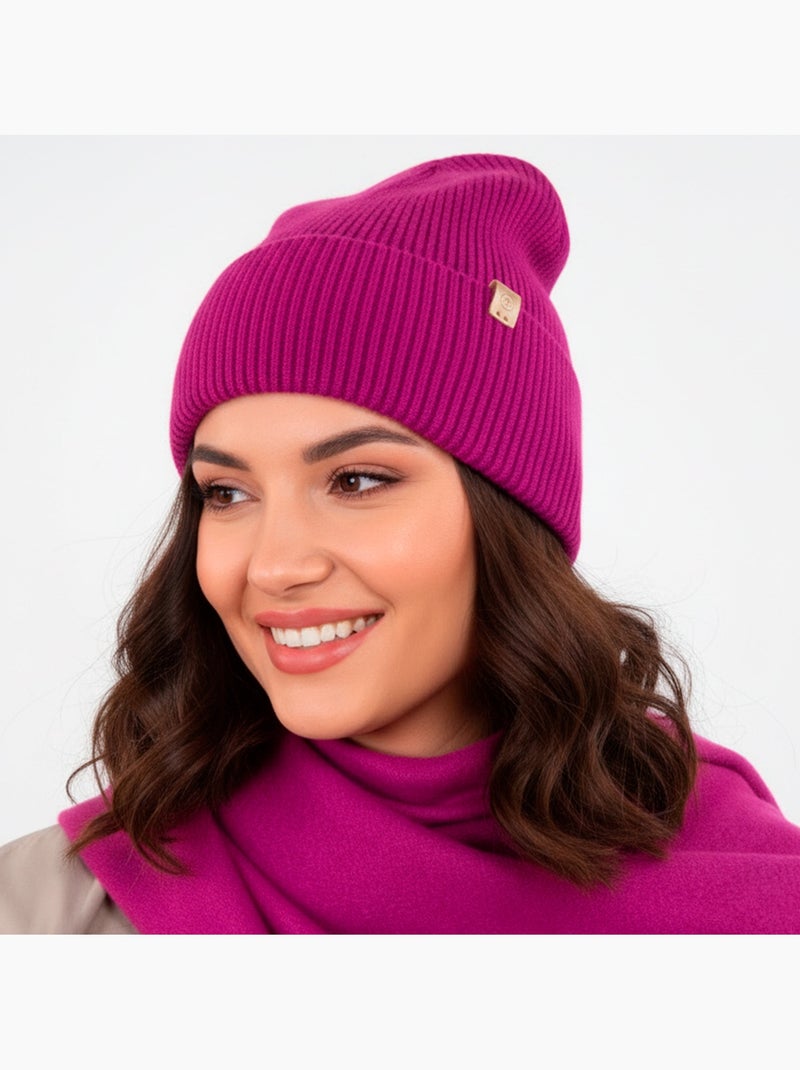 Berretto morbidissimo, elastico e resistente donna isotoner Rosa fucsia - Kiabi