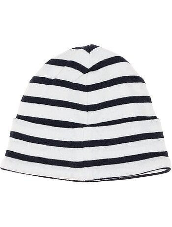 Berretto Neonato a Righe - Collezione 'Elle est ou la mer Mousqua'