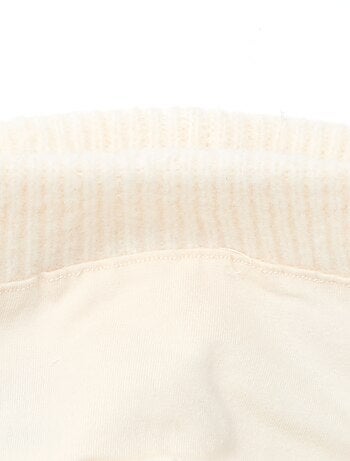 Berretto ricamato in cotone