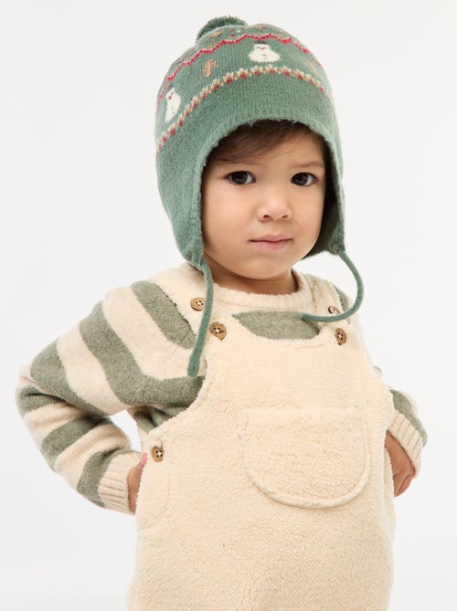 Berretto stile peruviano con motivo 'Natale' - Kiabi