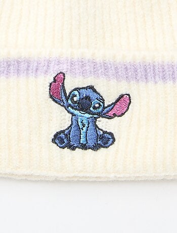Berretto 'Stitch' con pon pon