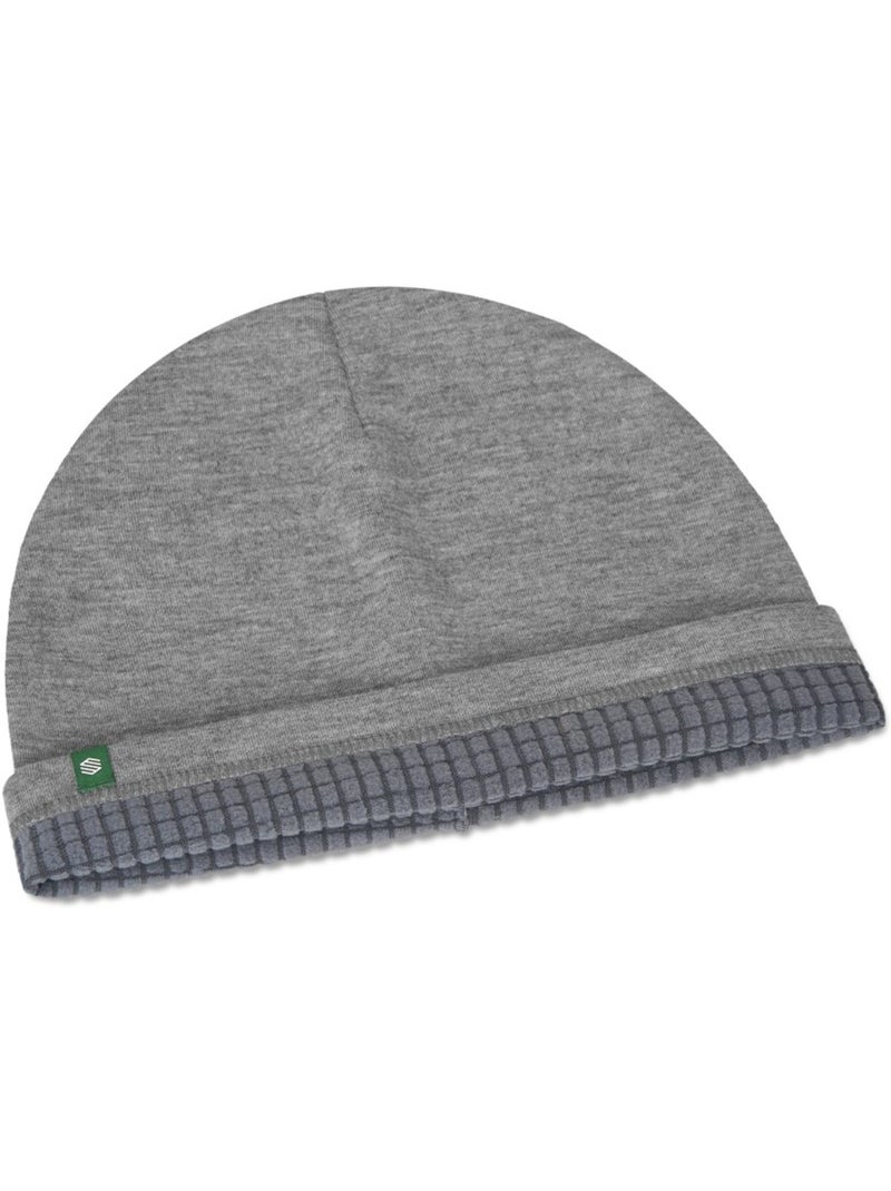 Berretto termico da corsa fitness uomo e donna gamma melange gray Bianco Grigio - Kiabi