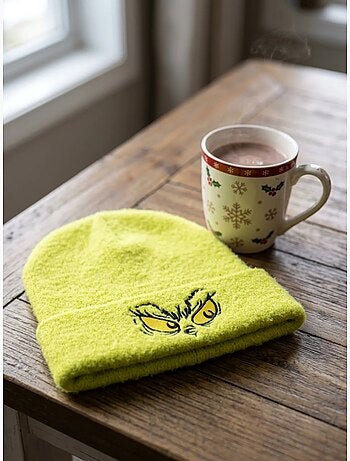 Berretto tricot morbido ed elastico the grinch