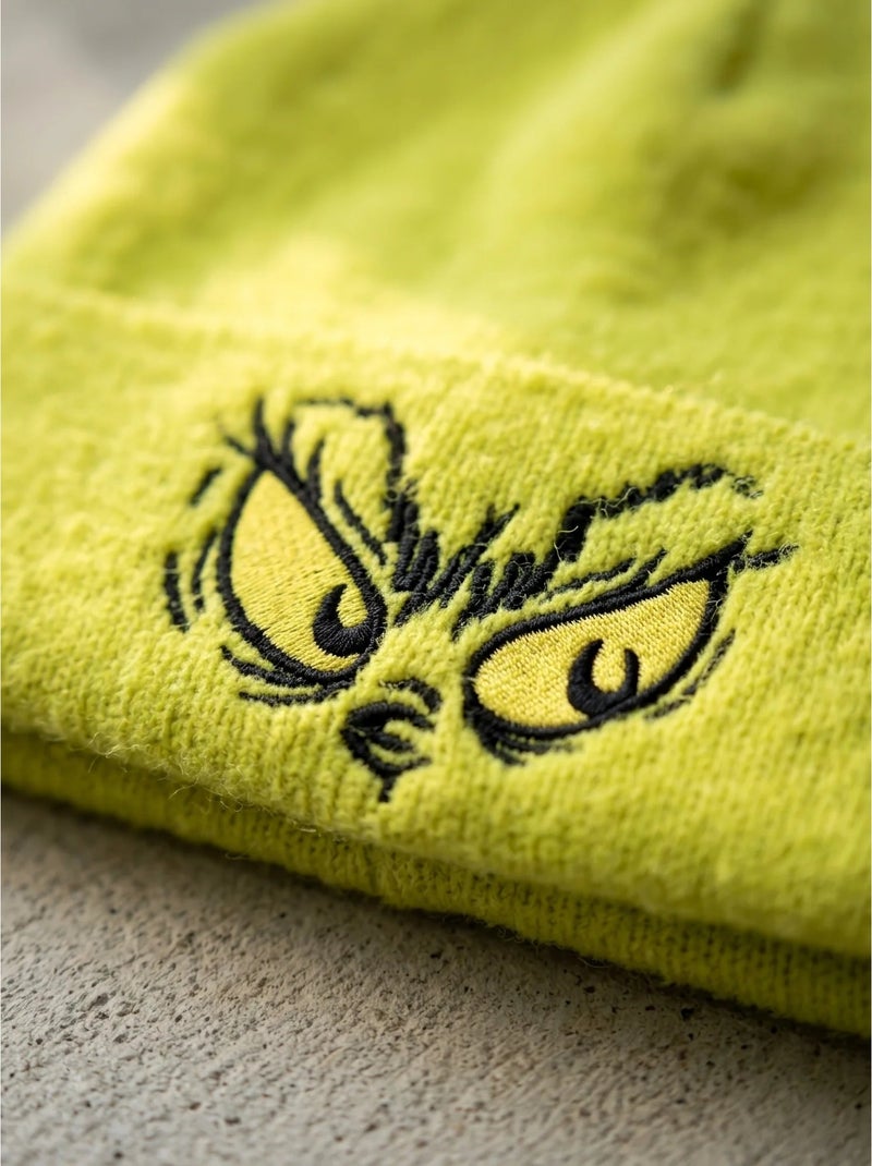 Berretto tricot morbido ed elastico the grinch Verde - Kiabi