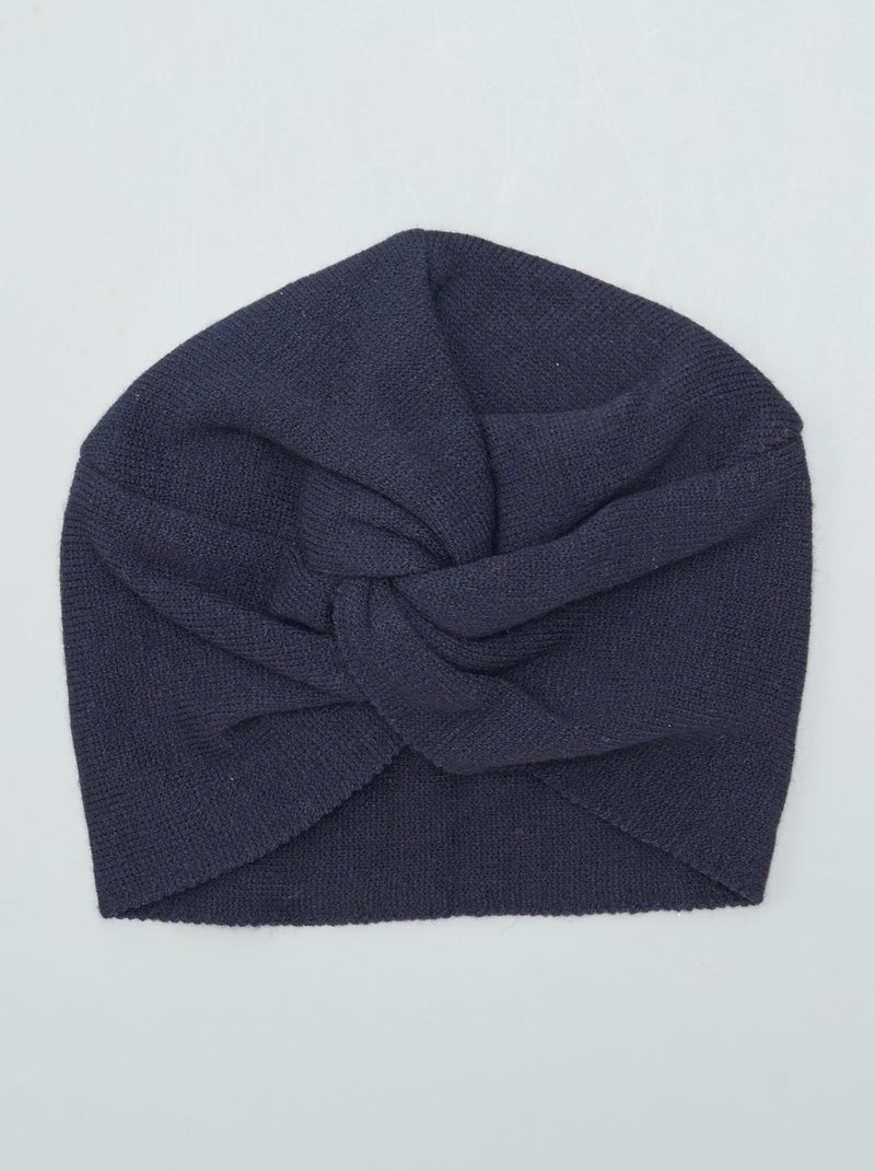 Berretto turbante BLU - Kiabi