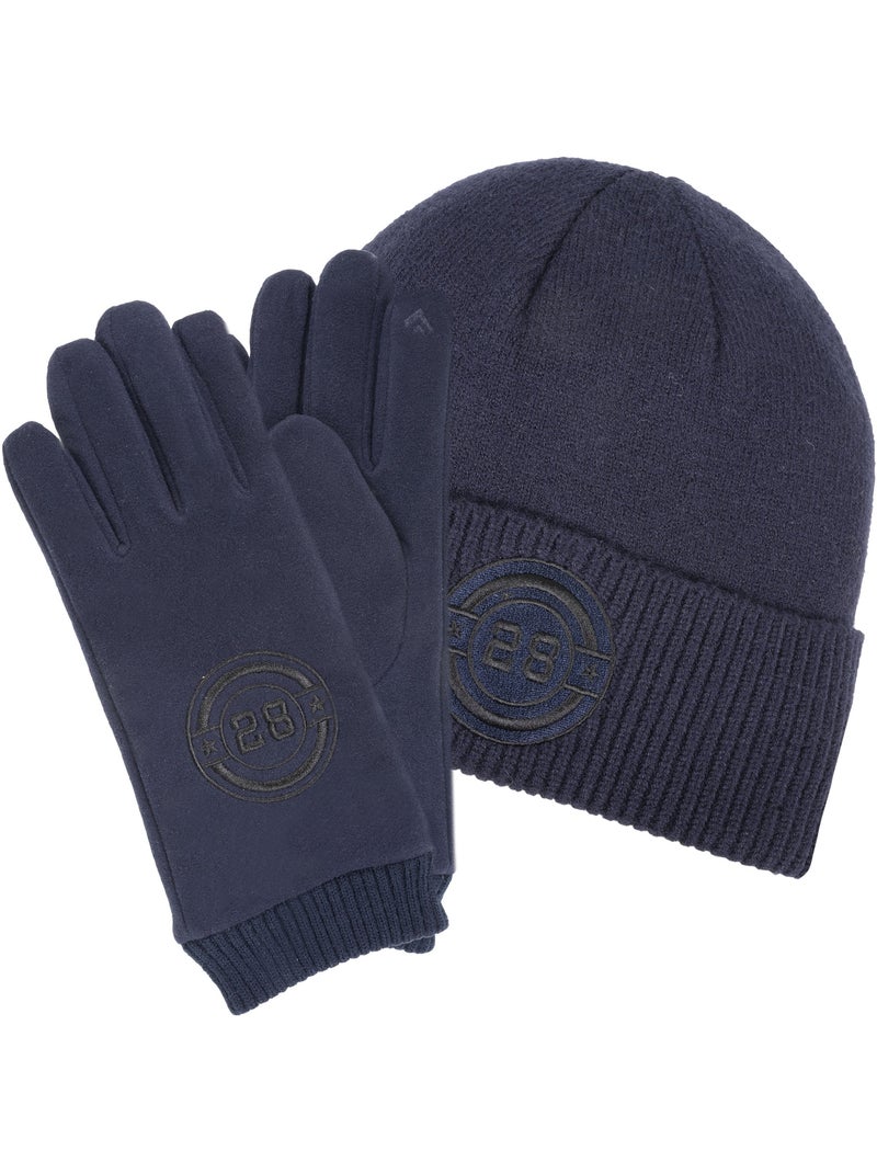 Berretto ultra morbido, sfoderato unisex bambino Blu marino - Kiabi