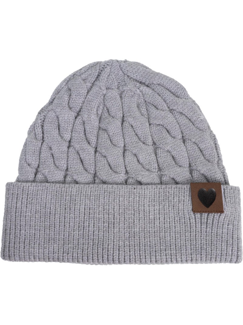 Berretto ultra morbido, sfoderato unisex bambino Grigio grigio - Kiabi
