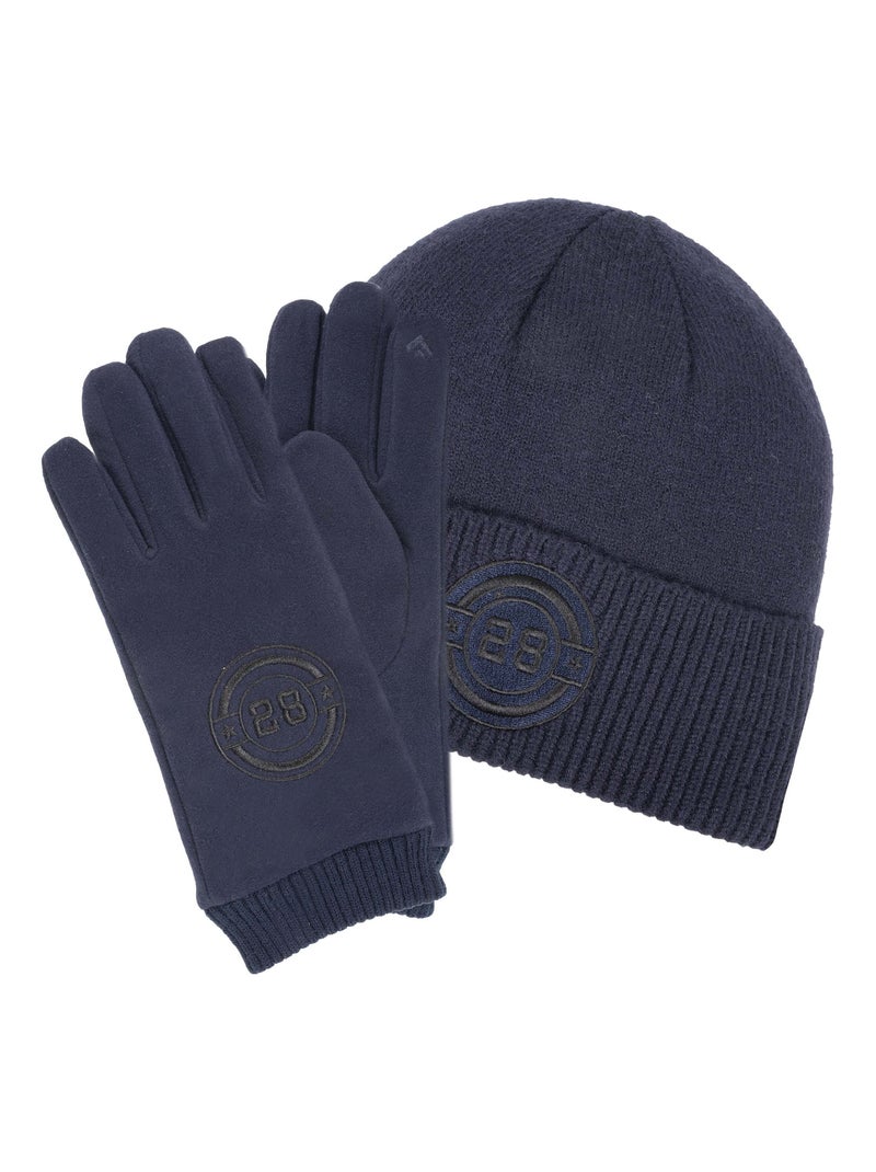 Berretto Ultra morbido, sfoderato unisex bambino Isotoner Blu marino - Kiabi