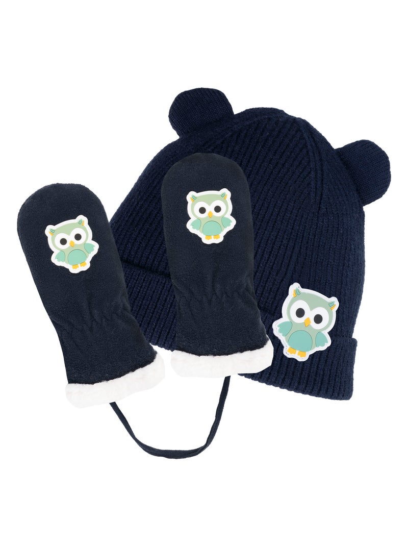 Berretto Ultra morbido, sfoderato unisex neonato Isotoner Blu marino - Kiabi
