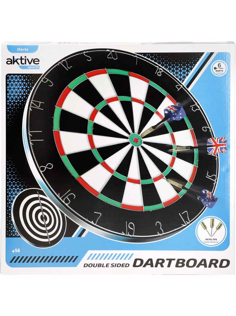 Bersaglio da 45 cm di diametro con freccette sportive attive N/D - Kiabi