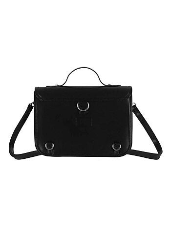 Betty boop motor love borsa a tracolla-zaino satchel, nero