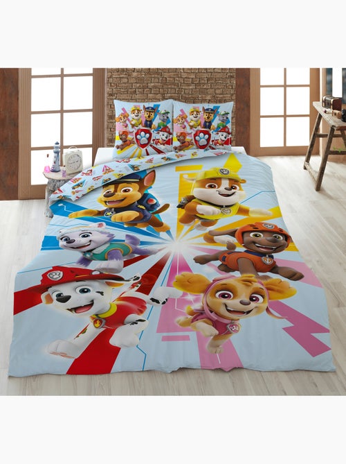 Biancheria Letto Bambino PAW Patrol 140x200 cm + Federa 63x63 cm 100% Poliestere - Kiabi