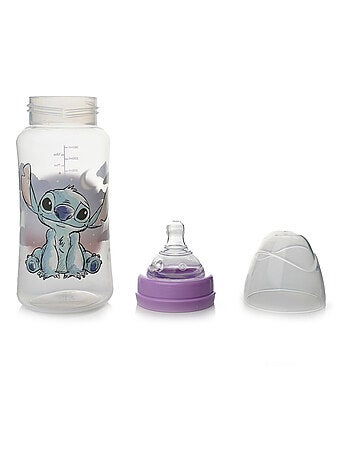 Biberon 360 ml in silicone anti-coliche Lilo & Stitch senza BPA