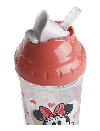 Bicchiere con cannuccia anti-perdite 295 ml Minnie Thermobaby senza BPA