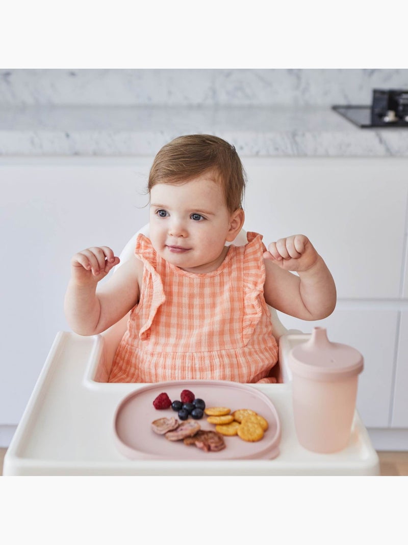 Bicchiere evolutivo in silicone per bambini | b.box | b.box Rosa - Kiabi