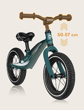 Bici da equilibrio ad aria LIONELO Bart - Bici per bambini - Fino a 30 kg - Leggera - Manubrio e sed