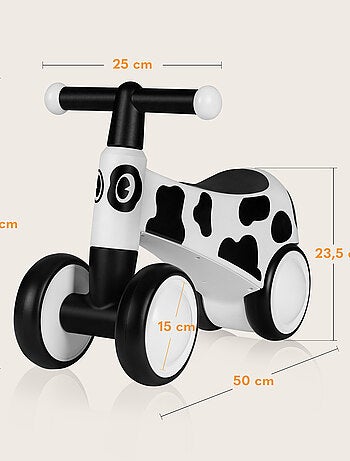 Bici da equilibrio LIONELO Sammy - Bicicletta per bambini - 4 ruote - Ergonomica - Impugnature morbi