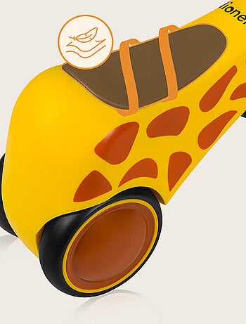 Bici da equilibrio LIONELO Sammy - Bicicletta per bambini - 4 ruote - Ergonomica - Impugnature morbi