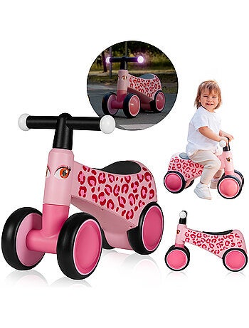 Bici da equilibrio LIONELO Sammy - Bicicletta per bambini - 4 ruote - Ergonomica - Impugnature morbi