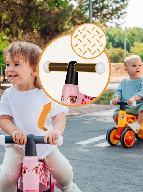 Bici da equilibrio LIONELO Sammy - Bicicletta per bambini - 4 ruote - Ergonomica - Impugnature morbi - Kiabi