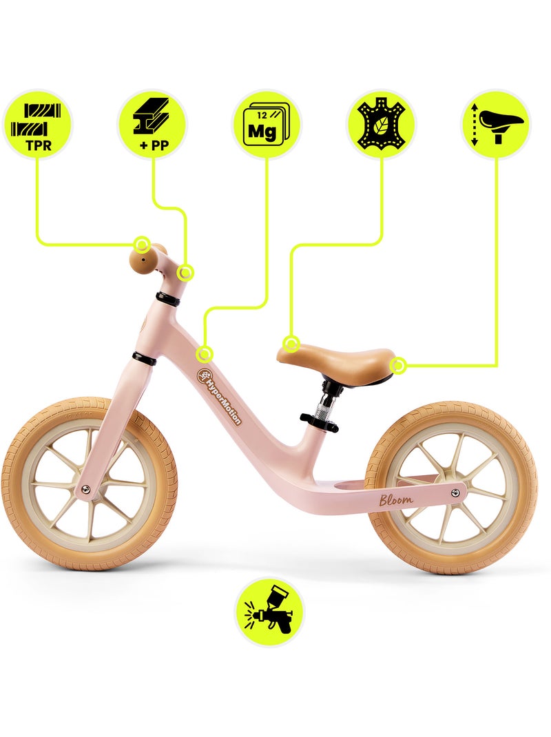 Bici senza pedali HyperMotion Bloom 12 pollici Rosa - Kiabi