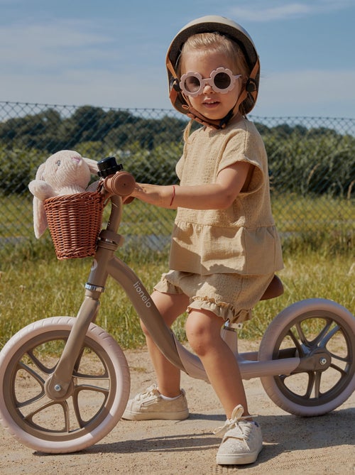 Bici senza pedali LIONELO Alex Plus - Leggera - Sella comoda - Regolabile - Cestino e campanello inc - Kiabi