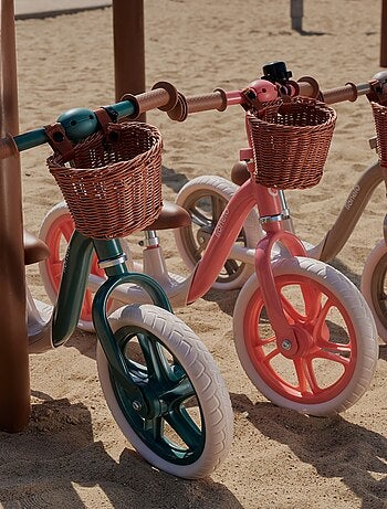 Bici senza pedali LIONELO Alex Plus - Leggera - Sella comoda - Regolabile - Cestino e campanello inc